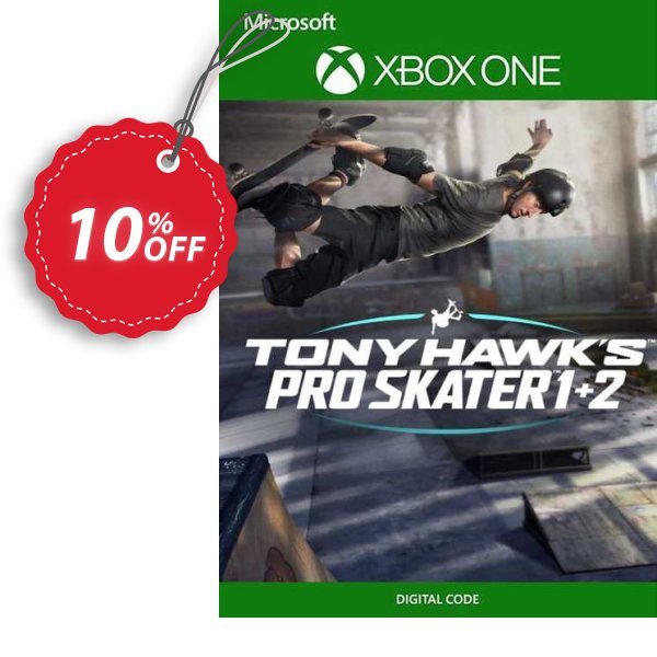 Tony Hawk&#039;s Pro Skater 1 + 2 Xbox One, EU  Coupon, discount Tony Hawk's Pro Skater 1 + 2 Xbox One (EU) Deal 2024 CDkeys. Promotion: Tony Hawk's Pro Skater 1 + 2 Xbox One (EU) Exclusive Sale offer 