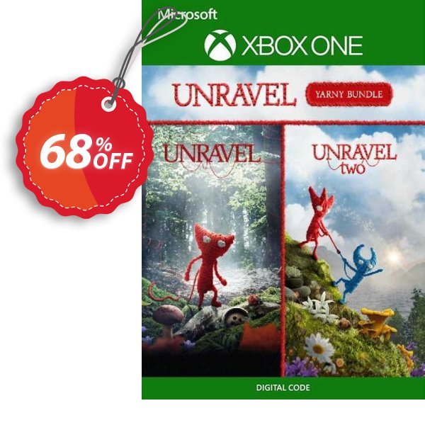 Unravel Yarny Bundle Xbox One, UK  Coupon, discount Unravel Yarny Bundle Xbox One (UK) Deal 2024 CDkeys. Promotion: Unravel Yarny Bundle Xbox One (UK) Exclusive Sale offer 