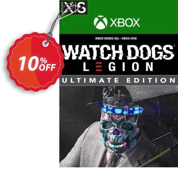 Watch Dogs: Legion - Ultimate Edition Xbox One/Xbox Series X|S, EU  Coupon, discount Watch Dogs: Legion - Ultimate Edition Xbox One/Xbox Series X|S (EU) Deal 2024 CDkeys. Promotion: Watch Dogs: Legion - Ultimate Edition Xbox One/Xbox Series X|S (EU) Exclusive Sale offer 