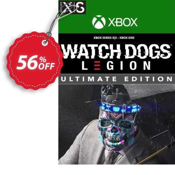 Watch Dogs: Legion - Ultimate Edition Xbox One/Xbox Series X|S, UK  Coupon, discount Watch Dogs: Legion - Ultimate Edition Xbox One/Xbox Series X|S (UK) Deal 2024 CDkeys. Promotion: Watch Dogs: Legion - Ultimate Edition Xbox One/Xbox Series X|S (UK) Exclusive Sale offer 