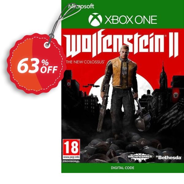Wolfenstein II: The New Colossus Xbox One, UK  Coupon, discount Wolfenstein II: The New Colossus Xbox One (UK) Deal 2024 CDkeys. Promotion: Wolfenstein II: The New Colossus Xbox One (UK) Exclusive Sale offer 