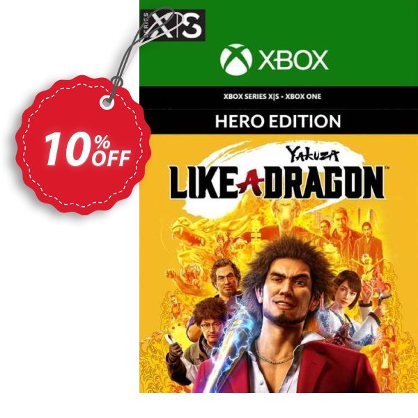 Yakuza: Like a Dragon Hero Edition Xbox One/Xbox Series X|S, EU  Coupon, discount Yakuza: Like a Dragon Hero Edition Xbox One/Xbox Series X|S (EU) Deal 2024 CDkeys. Promotion: Yakuza: Like a Dragon Hero Edition Xbox One/Xbox Series X|S (EU) Exclusive Sale offer 