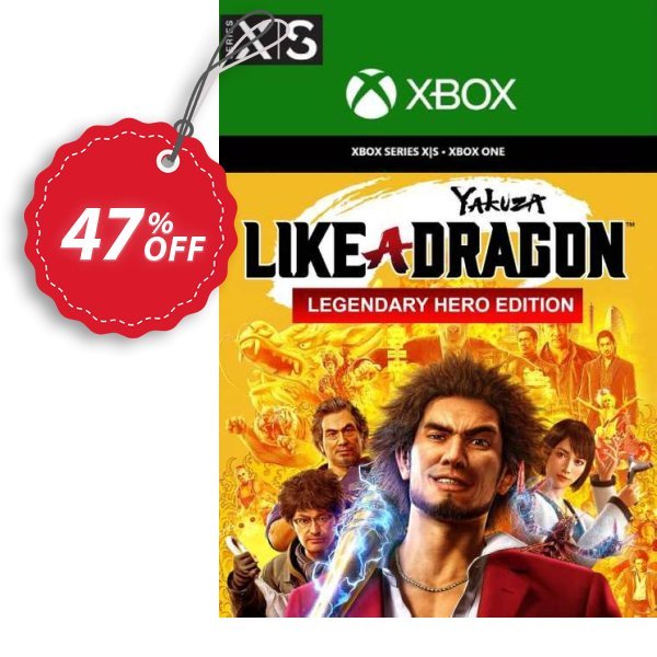 Yakuza: Like a Dragon Legendary Hero Edition  Xbox One/Xbox Series X|S, UK  Coupon, discount Yakuza: Like a Dragon Legendary Hero Edition  Xbox One/Xbox Series X|S (UK) Deal 2024 CDkeys. Promotion: Yakuza: Like a Dragon Legendary Hero Edition  Xbox One/Xbox Series X|S (UK) Exclusive Sale offer 