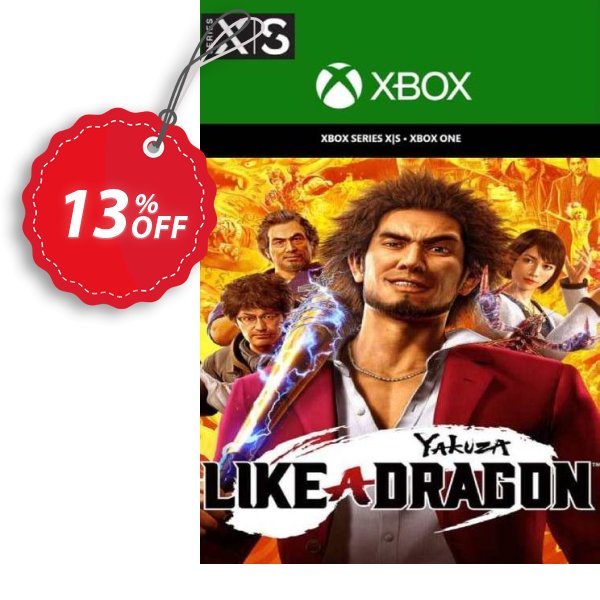 Yakuza: Like a Dragon Xbox One/Xbox Series X|S, US  Coupon, discount Yakuza: Like a Dragon Xbox One/Xbox Series X|S (US) Deal 2024 CDkeys. Promotion: Yakuza: Like a Dragon Xbox One/Xbox Series X|S (US) Exclusive Sale offer 