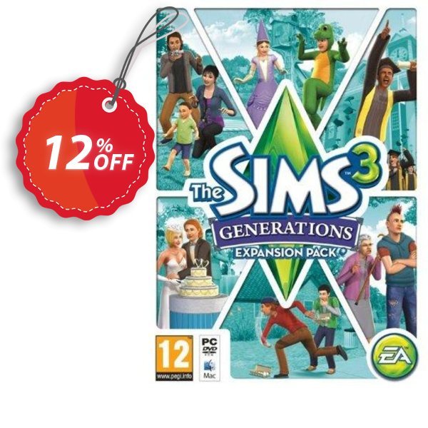 The Sims 3 - Generations Expansion Pack, PC/MAC  Coupon, discount The Sims 3 - Generations Expansion Pack (PC/Mac) Deal. Promotion: The Sims 3 - Generations Expansion Pack (PC/Mac) Exclusive offer 