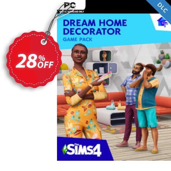 The Sims 4 - Dream Home Decorator Pack PC - DLC Coupon, discount The Sims 4 - Dream Home Decorator Pack PC - DLC Deal 2024 CDkeys. Promotion: The Sims 4 - Dream Home Decorator Pack PC - DLC Exclusive Sale offer 