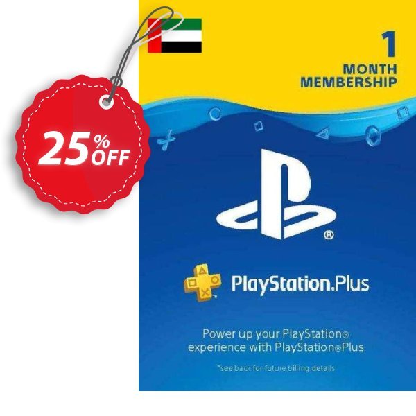PS Plus - Monthly Subscription, UAE  Coupon, discount PlayStation Plus - 1 Month Subscription (UAE) Deal 2024 CDkeys. Promotion: PlayStation Plus - 1 Month Subscription (UAE) Exclusive Sale offer 