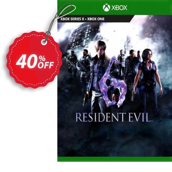Resident Evil 6 Xbox One, UK  Coupon, discount Resident Evil 6 Xbox One (UK) Deal 2024 CDkeys. Promotion: Resident Evil 6 Xbox One (UK) Exclusive Sale offer 