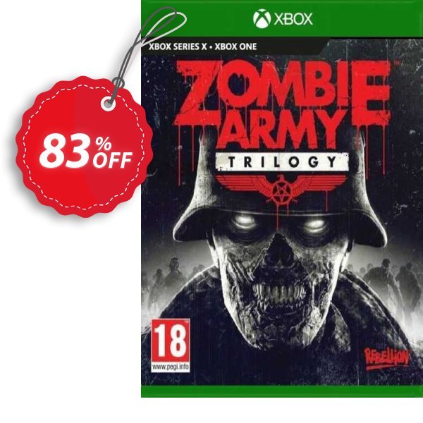 Zombie Army Trilogy Xbox One, UK  Coupon, discount Zombie Army Trilogy Xbox One (UK) Deal 2024 CDkeys. Promotion: Zombie Army Trilogy Xbox One (UK) Exclusive Sale offer 