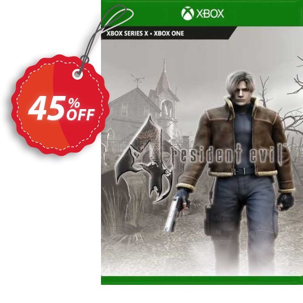 Resident Evil 4 Xbox One, UK  Coupon, discount Resident Evil 4 Xbox One (UK) Deal 2024 CDkeys. Promotion: Resident Evil 4 Xbox One (UK) Exclusive Sale offer 