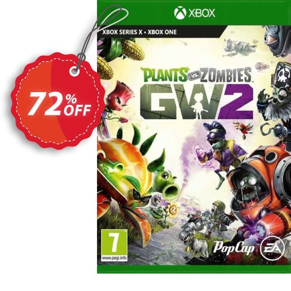 Plants vs. Zombies Garden Warfare 2 Xbox One, UK  Coupon, discount Plants vs. Zombies Garden Warfare 2 Xbox One (UK) Deal 2024 CDkeys. Promotion: Plants vs. Zombies Garden Warfare 2 Xbox One (UK) Exclusive Sale offer 