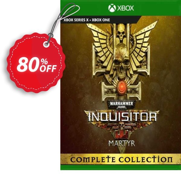 Warhammer 40000: Inquisitor - Martyr Complete Collection Xbox One, UK  Coupon, discount Warhammer 40000: Inquisitor - Martyr Complete Collection Xbox One (UK) Deal 2024 CDkeys. Promotion: Warhammer 40000: Inquisitor - Martyr Complete Collection Xbox One (UK) Exclusive Sale offer 
