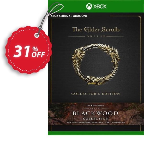 The Elder Scrolls Online: Blackwood Collector&#039;s Edition Xbox One, UK  Coupon, discount The Elder Scrolls Online: Blackwood Collector's Edition Xbox One (UK) Deal 2024 CDkeys. Promotion: The Elder Scrolls Online: Blackwood Collector's Edition Xbox One (UK) Exclusive Sale offer 