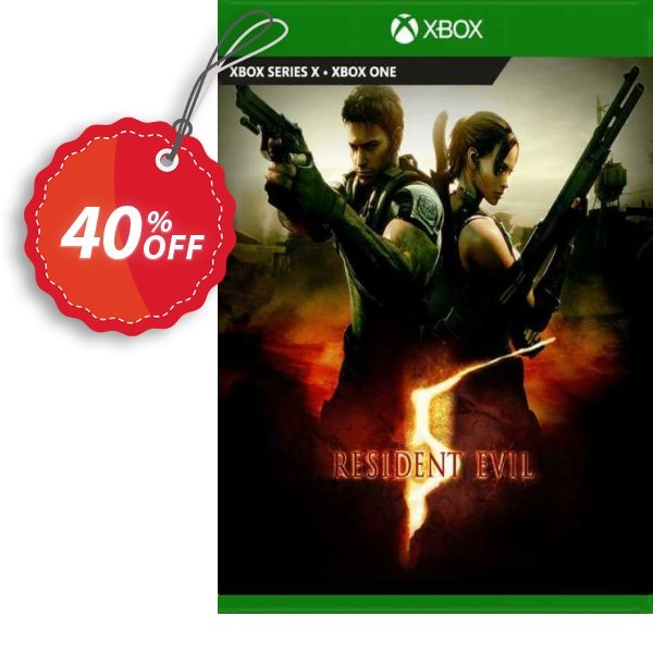 Resident Evil 5 Xbox One, UK  Coupon, discount Resident Evil 5 Xbox One (UK) Deal 2024 CDkeys. Promotion: Resident Evil 5 Xbox One (UK) Exclusive Sale offer 