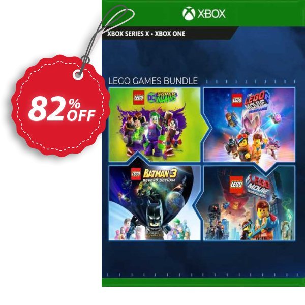 The LEGO Games Bundle Xbox One, US  Coupon, discount The LEGO Games Bundle Xbox One (US) Deal 2024 CDkeys. Promotion: The LEGO Games Bundle Xbox One (US) Exclusive Sale offer 