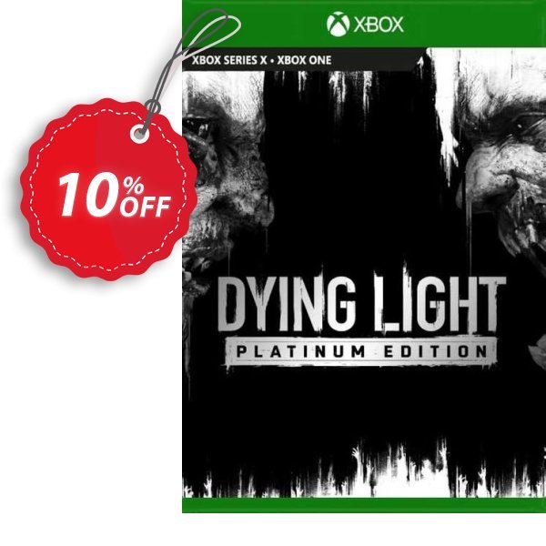 Dying Light: Platinum Edition Xbox One, UK  Coupon, discount Dying Light: Platinum Edition Xbox One (UK) Deal 2024 CDkeys. Promotion: Dying Light: Platinum Edition Xbox One (UK) Exclusive Sale offer 