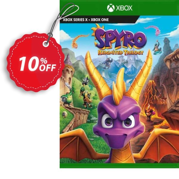 Spyro Reignited Trilogy Xbox One, EU  Coupon, discount Spyro Reignited Trilogy Xbox One (EU) Deal 2024 CDkeys. Promotion: Spyro Reignited Trilogy Xbox One (EU) Exclusive Sale offer 