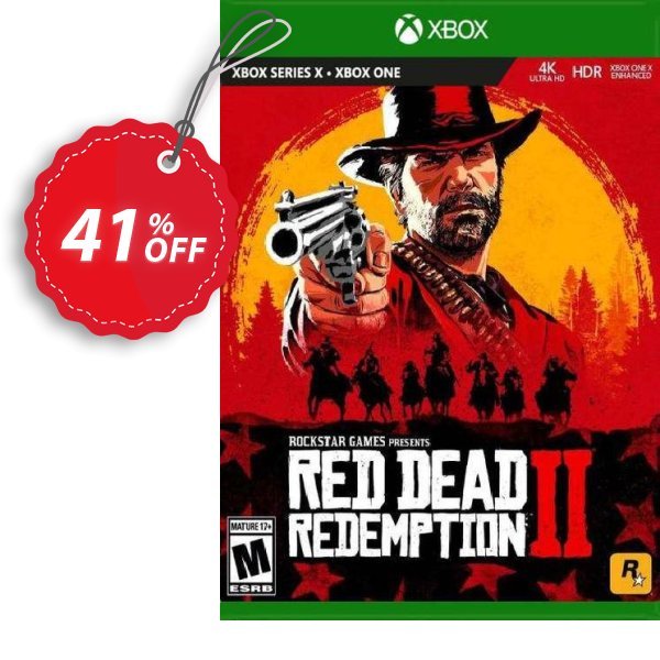 Red Dead Redemption 2 Xbox One, EU  Coupon, discount Red Dead Redemption 2 Xbox One (EU) Deal 2024 CDkeys. Promotion: Red Dead Redemption 2 Xbox One (EU) Exclusive Sale offer 