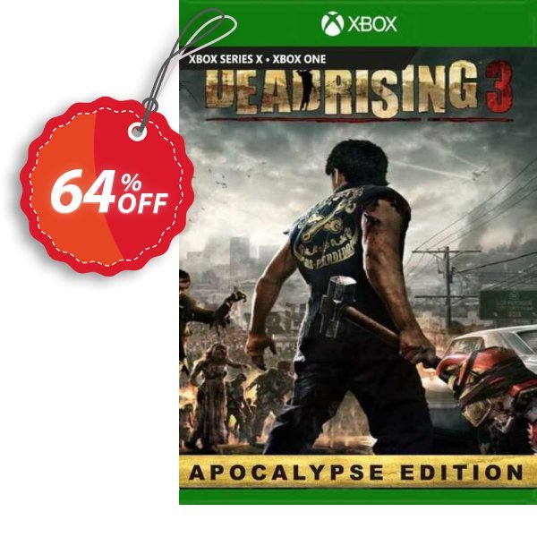 Dead Rising 3: Apocalypse Edition Xbox One, UK  Coupon, discount Dead Rising 3: Apocalypse Edition Xbox One (UK) Deal 2024 CDkeys. Promotion: Dead Rising 3: Apocalypse Edition Xbox One (UK) Exclusive Sale offer 