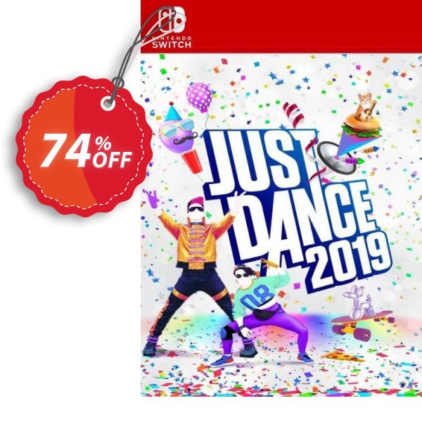 Just Dance 2019 Switch, EU  Coupon, discount Just Dance 2019 Switch (EU) Deal 2024 CDkeys. Promotion: Just Dance 2019 Switch (EU) Exclusive Sale offer 
