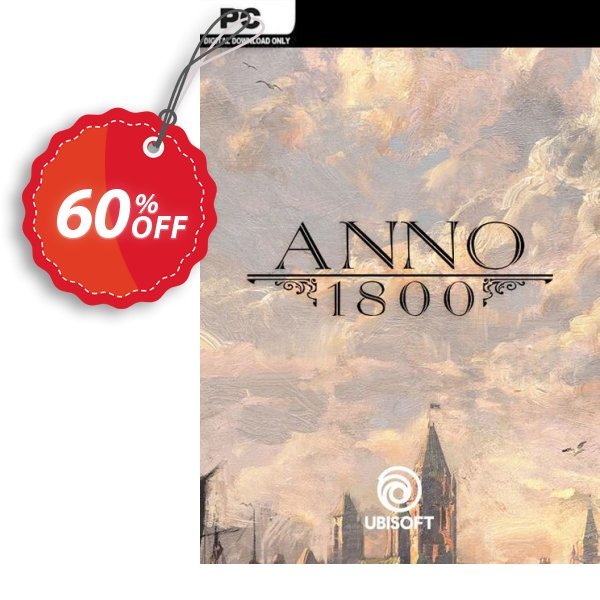 Anno 1800 PC Coupon, discount Anno 1800 PC Deal. Promotion: Anno 1800 PC Exclusive offer