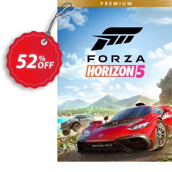 Forza Horizon 5 Premium Edition Xbox One/Xbox Series X|S/PC, WW  Coupon, discount Forza Horizon 5 Premium Edition Xbox One/Xbox Series X|S/PC (WW) Deal 2024 CDkeys. Promotion: Forza Horizon 5 Premium Edition Xbox One/Xbox Series X|S/PC (WW) Exclusive Sale offer 