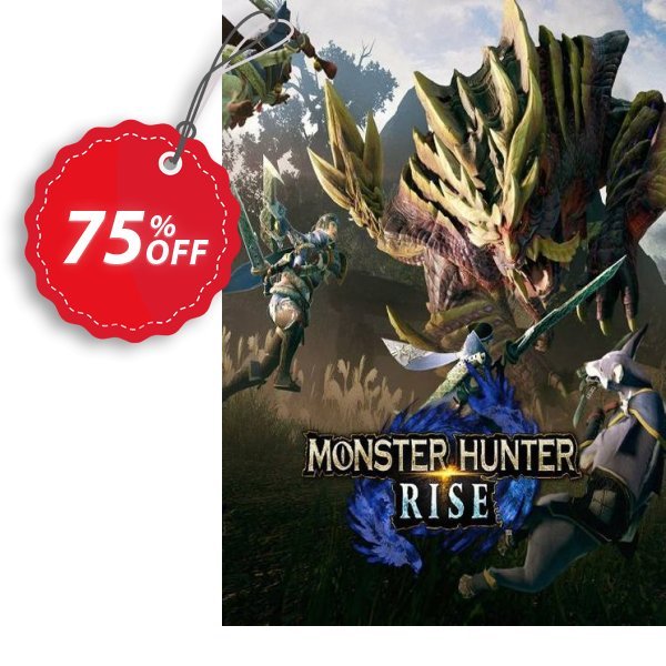 Monster Hunter Rise PC Coupon, discount Monster Hunter Rise PC Deal 2024 CDkeys. Promotion: Monster Hunter Rise PC Exclusive Sale offer 