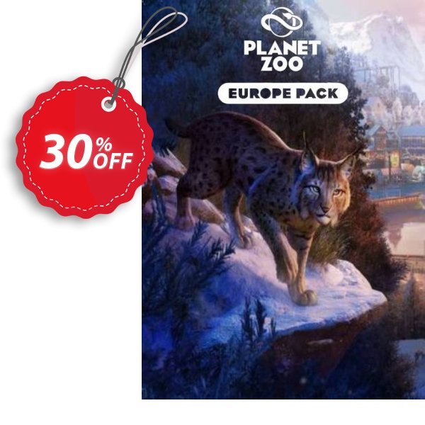 Planet Zoo: Europe Pack PC - DLC Coupon, discount Planet Zoo: Europe Pack PC - DLC Deal 2024 CDkeys. Promotion: Planet Zoo: Europe Pack PC - DLC Exclusive Sale offer 