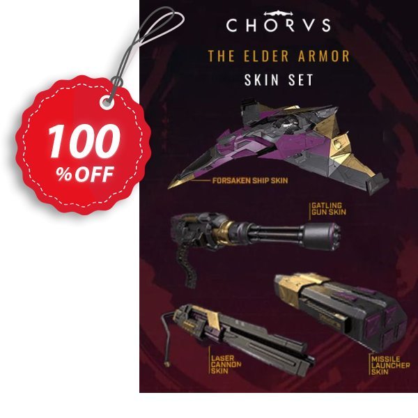 Chorus - The Elder Armor Skin Set PC - DLC Coupon, discount Chorus - The Elder Armor Skin Set PC - DLC Deal 2024 CDkeys. Promotion: Chorus - The Elder Armor Skin Set PC - DLC Exclusive Sale offer 