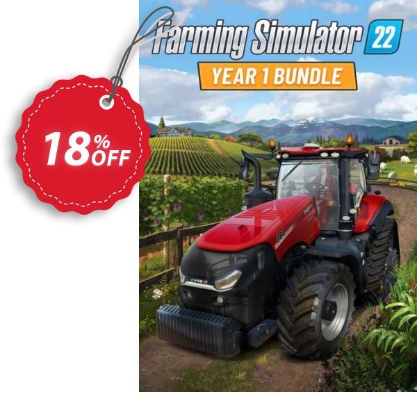 Farming Simulator 22 - YEAR 1 Bundle Xbox One & Xbox Series X|S, UK  Coupon, discount Farming Simulator 22 - YEAR 1 Bundle Xbox One & Xbox Series X|S (UK) Deal 2024 CDkeys. Promotion: Farming Simulator 22 - YEAR 1 Bundle Xbox One & Xbox Series X|S (UK) Exclusive Sale offer 