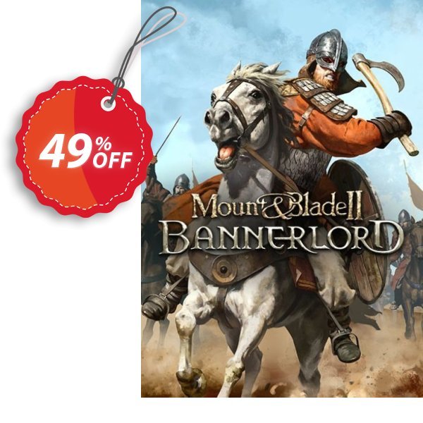 Mount & Blade II 2: Bannerlord PC Coupon, discount Mount & Blade II 2: Bannerlord PC Deal 2024 CDkeys. Promotion: Mount & Blade II 2: Bannerlord PC Exclusive Sale offer 