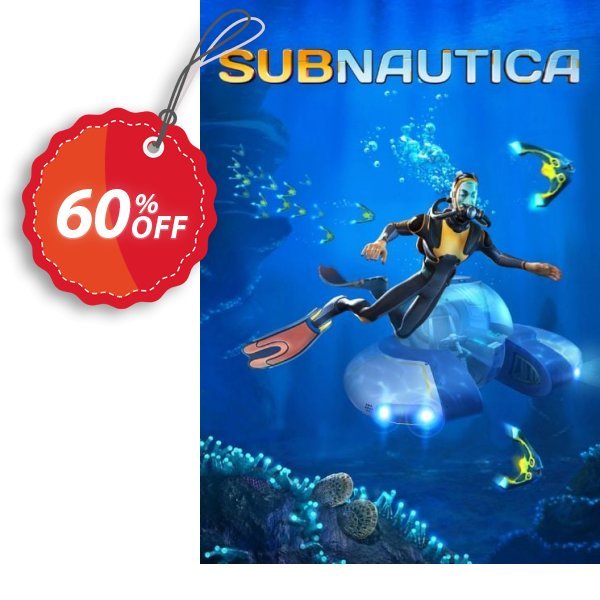 Subnautica PC Coupon, discount Subnautica PC Deal 2024 CDkeys. Promotion: Subnautica PC Exclusive Sale offer 