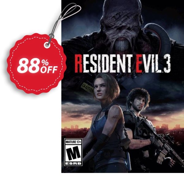 Resident Evil 3 PC Coupon, discount Resident Evil 3 PC Deal 2024 CDkeys. Promotion: Resident Evil 3 PC Exclusive Sale offer 