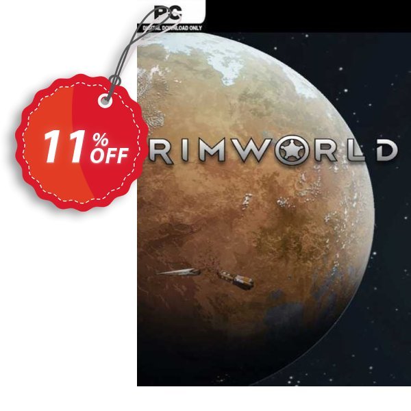 RimWorld PC Coupon, discount RimWorld PC Deal 2024 CDkeys. Promotion: RimWorld PC Exclusive Sale offer 
