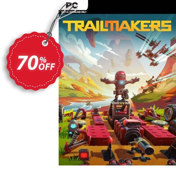 Trailmakers PC Coupon, discount Trailmakers PC Deal 2024 CDkeys. Promotion: Trailmakers PC Exclusive Sale offer 