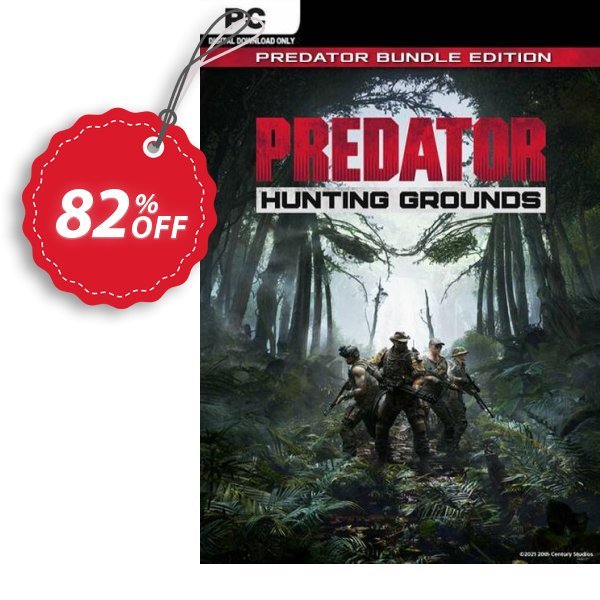 Predator: Hunting Grounds - Predator Bundle Edition PC Coupon, discount Predator: Hunting Grounds - Predator Bundle Edition PC Deal 2024 CDkeys. Promotion: Predator: Hunting Grounds - Predator Bundle Edition PC Exclusive Sale offer 