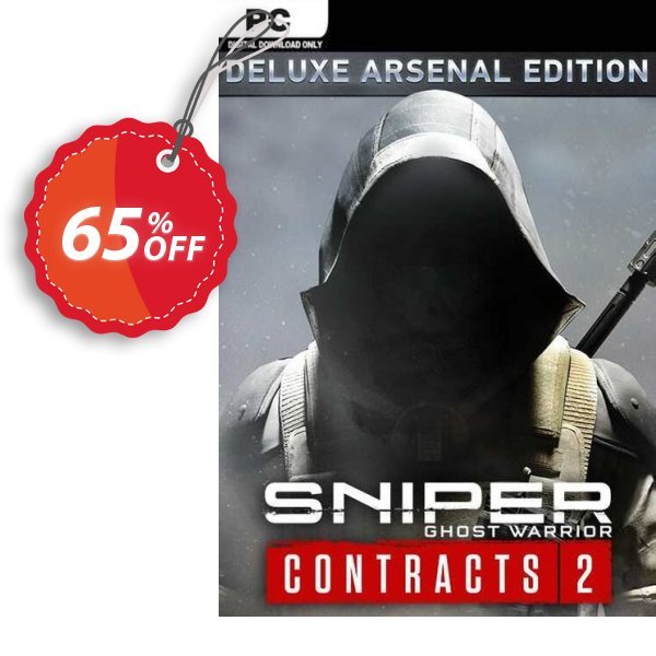 Sniper Ghost Warrior Contracts 2 Deluxe Arsenal Edition PC Coupon, discount Sniper Ghost Warrior Contracts 2 Deluxe Arsenal Edition PC Deal 2024 CDkeys. Promotion: Sniper Ghost Warrior Contracts 2 Deluxe Arsenal Edition PC Exclusive Sale offer 