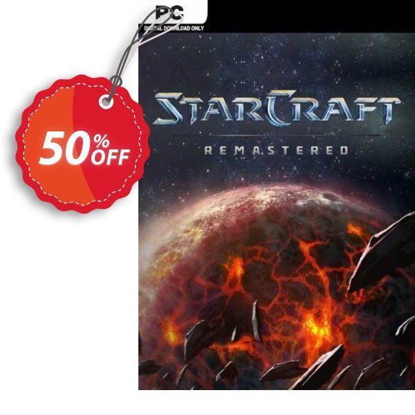 StarCraft Remastered PC Coupon, discount StarCraft Remastered PC Deal 2024 CDkeys. Promotion: StarCraft Remastered PC Exclusive Sale offer 