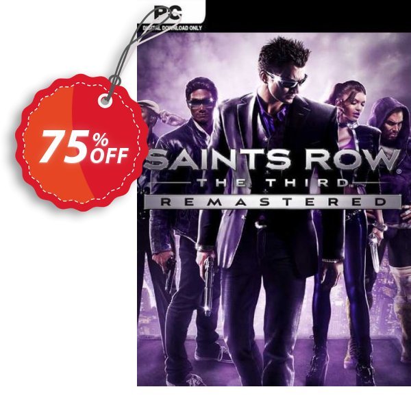 Saints Row: The Third Remastered PC Coupon, discount Saints Row: The Third Remastered PC Deal 2024 CDkeys. Promotion: Saints Row: The Third Remastered PC Exclusive Sale offer 