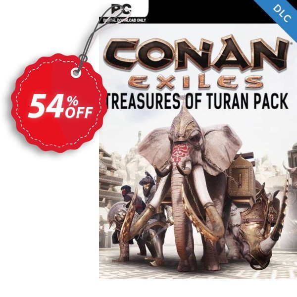Conan Exiles - Treasures of Turan Pack DLC Coupon, discount Conan Exiles - Treasures of Turan Pack DLC Deal 2024 CDkeys. Promotion: Conan Exiles - Treasures of Turan Pack DLC Exclusive Sale offer 