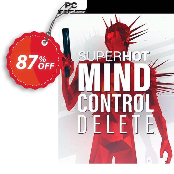 SUPERHOT: MIND CONTROL DELETE PC Coupon, discount SUPERHOT: MIND CONTROL DELETE PC Deal 2024 CDkeys. Promotion: SUPERHOT: MIND CONTROL DELETE PC Exclusive Sale offer 