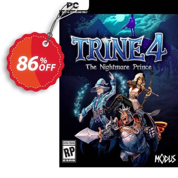 Trine 4: The Nightmare Prince PC Coupon, discount Trine 4: The Nightmare Prince PC Deal 2024 CDkeys. Promotion: Trine 4: The Nightmare Prince PC Exclusive Sale offer 
