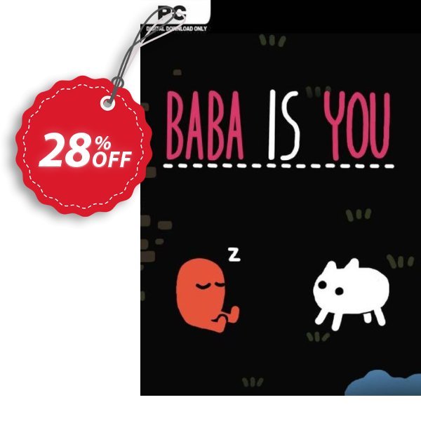 Baba Is You PC Coupon, discount Baba Is You PC Deal 2025 CDkeys. Promotion: Baba Is You PC Exclusive Sale offer