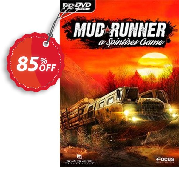 Spintires MudRunner PC Coupon, discount Spintires MudRunner PC Deal 2024 CDkeys. Promotion: Spintires MudRunner PC Exclusive Sale offer 