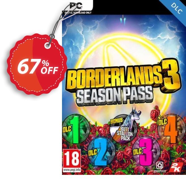 Borderlands 3 - Season Pass PC WW, Steam  Coupon, discount Borderlands 3 - Season Pass PC WW (Steam) Deal 2024 CDkeys. Promotion: Borderlands 3 - Season Pass PC WW (Steam) Exclusive Sale offer 