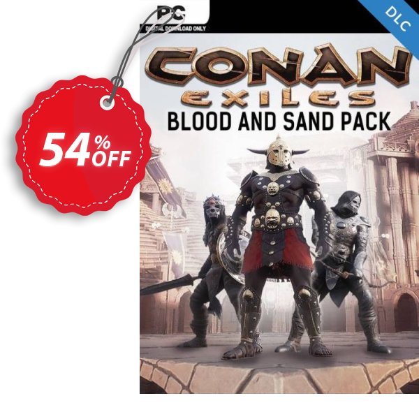 Conan Exiles - Blood and Sand Pack DLC Coupon, discount Conan Exiles - Blood and Sand Pack DLC Deal 2024 CDkeys. Promotion: Conan Exiles - Blood and Sand Pack DLC Exclusive Sale offer 