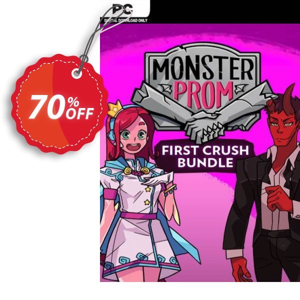 Monster Prom: First Crush Bundle PC Coupon, discount Monster Prom: First Crush Bundle PC Deal 2024 CDkeys. Promotion: Monster Prom: First Crush Bundle PC Exclusive Sale offer 