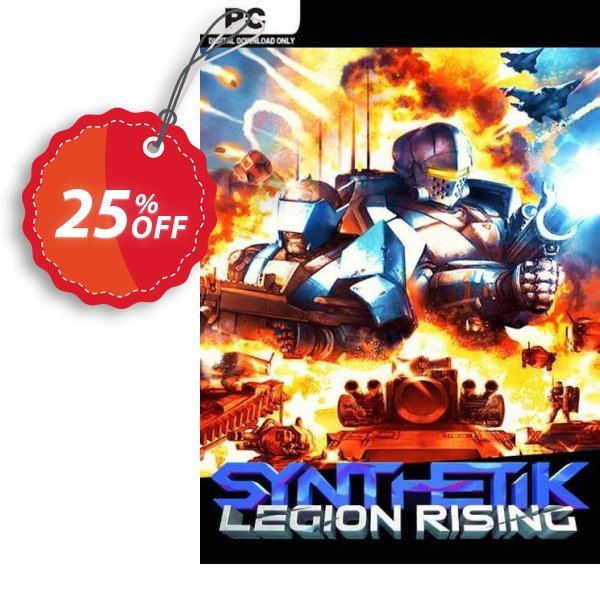 Synthetik Legion Rising PC Coupon, discount Synthetik Legion Rising PC Deal 2024 CDkeys. Promotion: Synthetik Legion Rising PC Exclusive Sale offer 