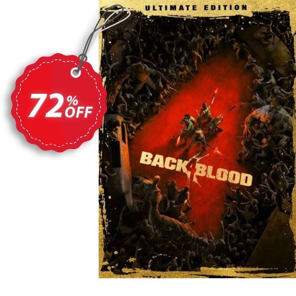 Back 4 Blood Ultimate Edition PC, US  Coupon, discount Back 4 Blood Ultimate Edition PC (US) Deal 2024 CDkeys. Promotion: Back 4 Blood Ultimate Edition PC (US) Exclusive Sale offer 