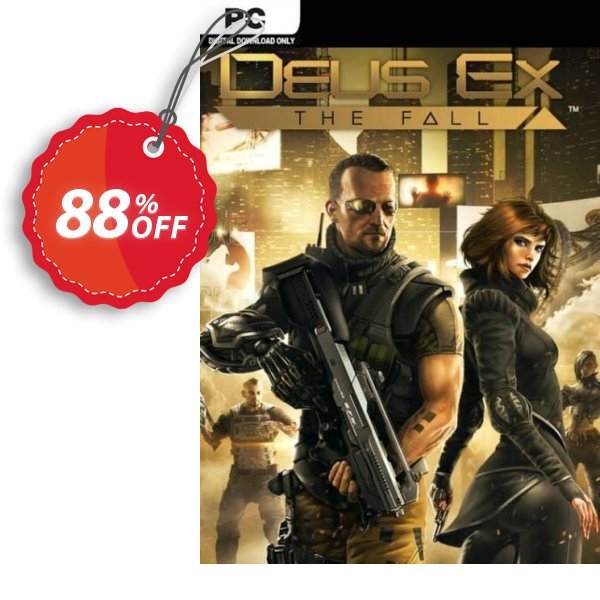 Deus Ex: The Fall PC Coupon, discount Deus Ex: The Fall PC Deal 2024 CDkeys. Promotion: Deus Ex: The Fall PC Exclusive Sale offer 
